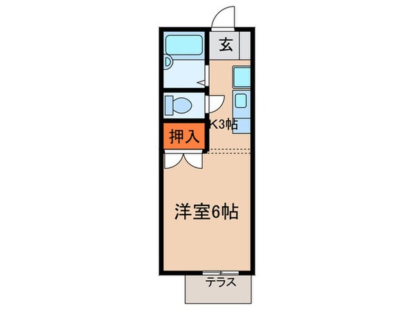 マンハイム谷口の物件間取画像